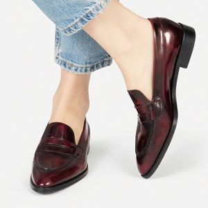 Everlane Modern Penny Loafer Oxblood 10.5